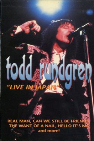 Todd Rundgren: Live in Japan's poster