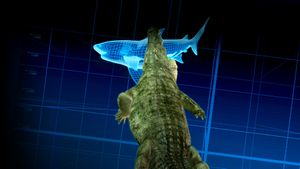 The Croc That Ate Jaws's poster