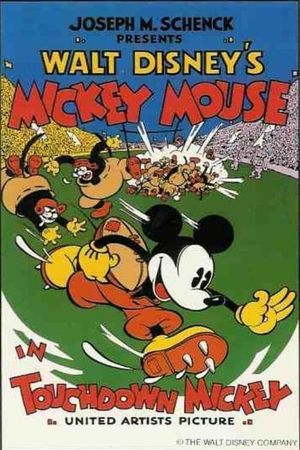 Touchdown Mickey's poster