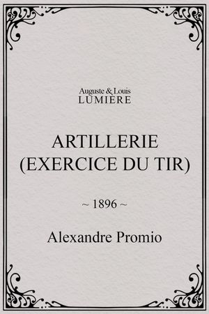 Artillerie (exercice du tir)'s poster