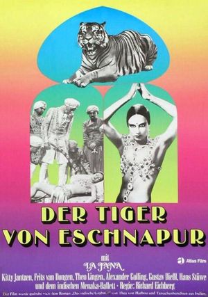 The Tiger of Eschnapur's poster