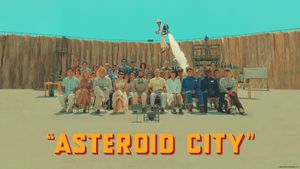 Asteroid City's poster