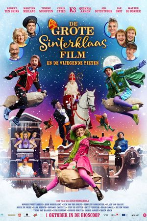 De grote Sinterklaasfilm en de vliegende Pieten's poster