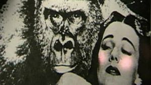 The Eiffel Tower, King Kong and the White Woman's poster