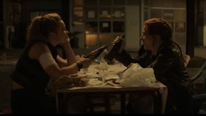 Black Widow's poster