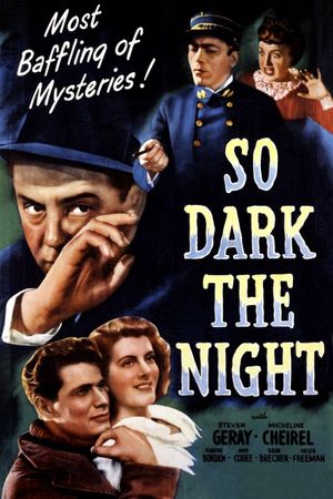 So Dark the Night's poster