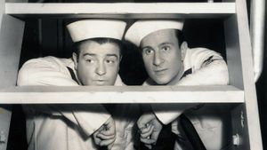 In the Navy's poster