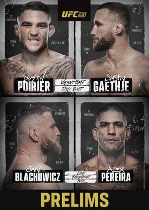 UFC 291: Poirier vs. Gaethje 2's poster