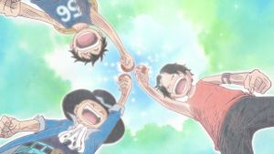 Episode of Sabo: The Three Brothers' Bond - The Miraculous Reunion's poster
