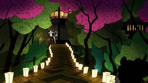 The Night Is Short, Walk on Girl's poster