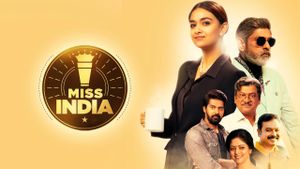 Miss India's poster