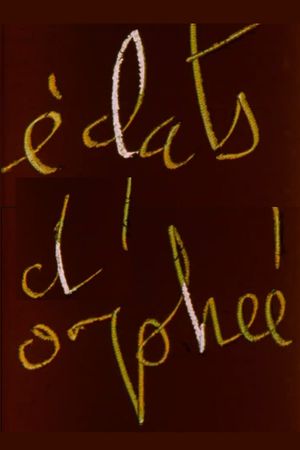 Éclats d'Orphée's poster