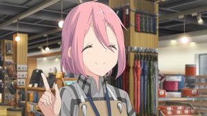 Laid-Back Camp Movie's poster