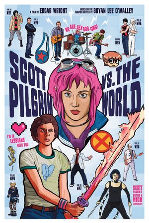 Scott Pilgrim vs. the World's poster