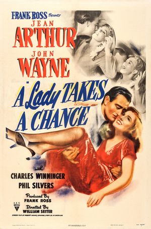 A Lady Takes a Chance's poster