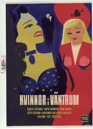 Kvinnor i väntrum's poster