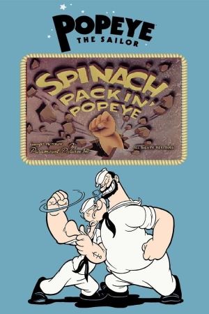 Spinach Packin' Popeye's poster