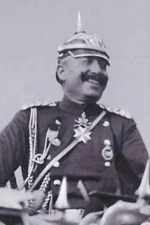 The German Emperor Reviewing His Troops's poster