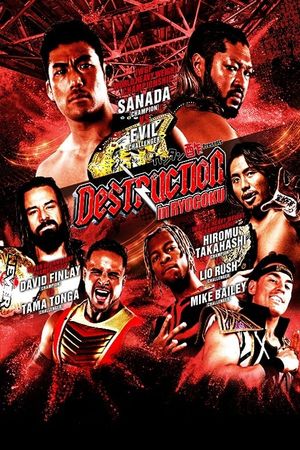 NJPW Destruction In Ryogoku 2023's poster