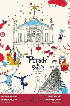 Satie's "Parade"'s poster