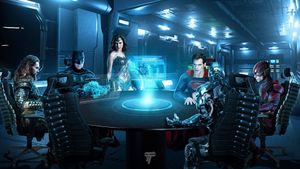 Justice League's poster