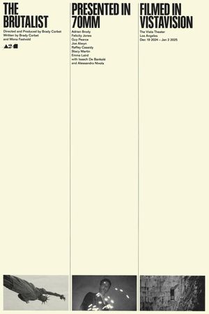 The Brutalist's poster