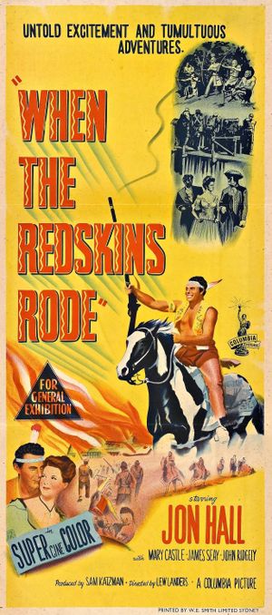 When the Redskins Rode's poster