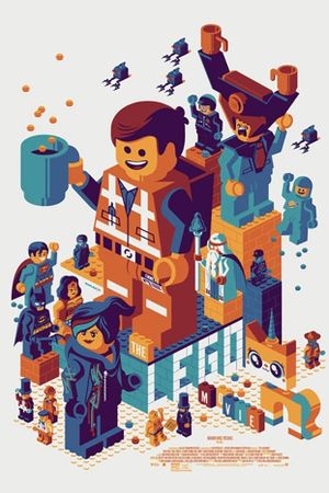 The Lego Movie's poster