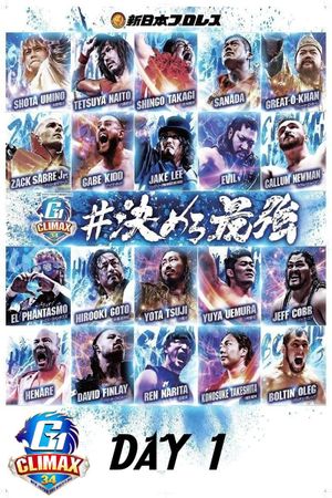 NJPW G1 Climax 34: Day 1's poster
