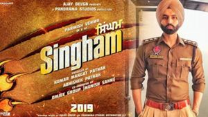 Singham's poster