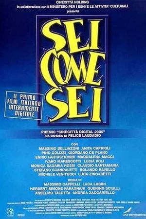 Sei come sei's poster