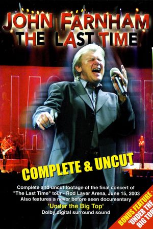 John Farnham - The Last Time's poster