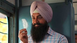 Laal Singh Chaddha's poster