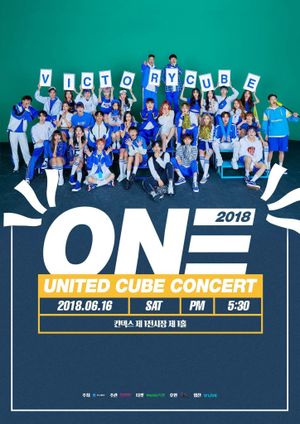 United Cube Concert - One's poster