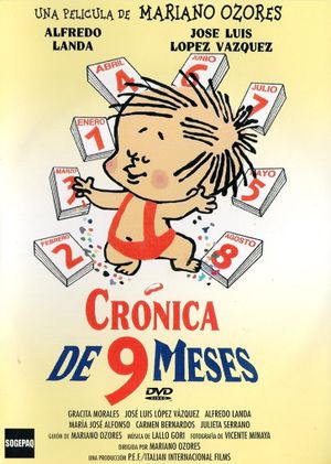 Crónica de nueve meses's poster