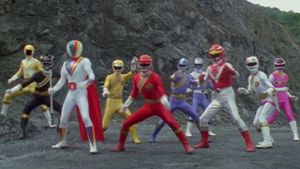 Hyakujuu Sentai Gaoranger vs. Super Sentai's poster