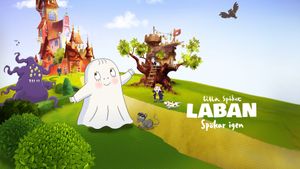 Lilla spöket Laban spökar igen's poster