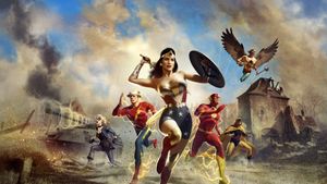 Justice Society: World War II's poster