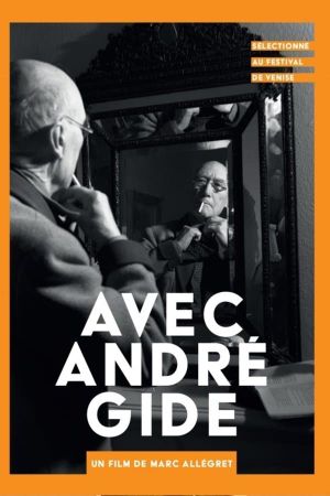 With André Gide's poster