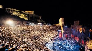 Yanni - Live at the Acropolis - 25th Anniversary's poster