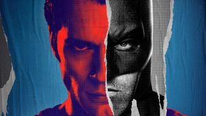 Batman v Superman: Dawn of Justice's poster