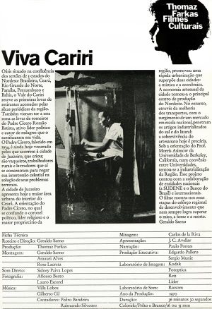 Viva Cariri's poster
