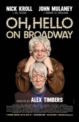 Oh, Hello on Broadway's poster