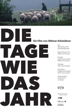 Die Tage wie das Jahr's poster image