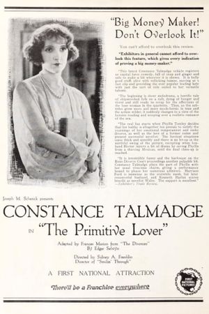 The Primitive Lover's poster