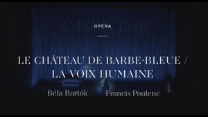 Poulenc's  The Human Voice / Bartók's Bluebeard's Castle's poster