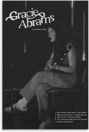 Gracie Abrams - Creating my album, Good Riddance's poster