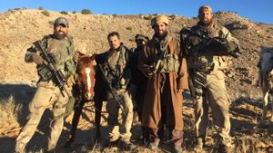 12 Strong's poster