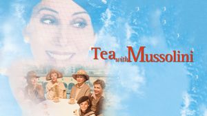 Tea with Mussolini's poster