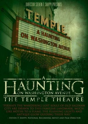 A Haunting on Washington Avenue: The Temple Theatre's poster